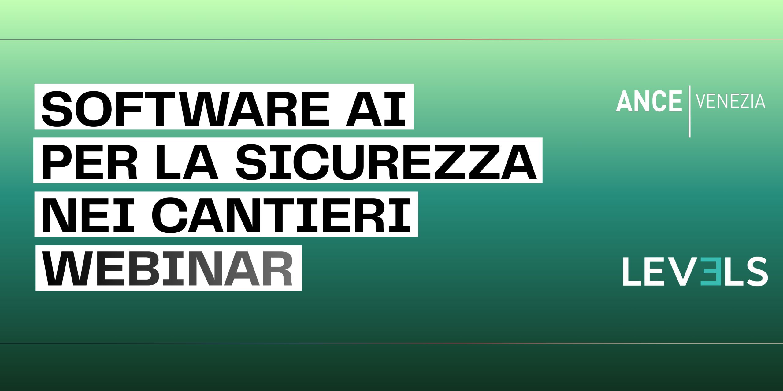 Immagine LEVELS: il Software AI per la sicurezza nei cantieri